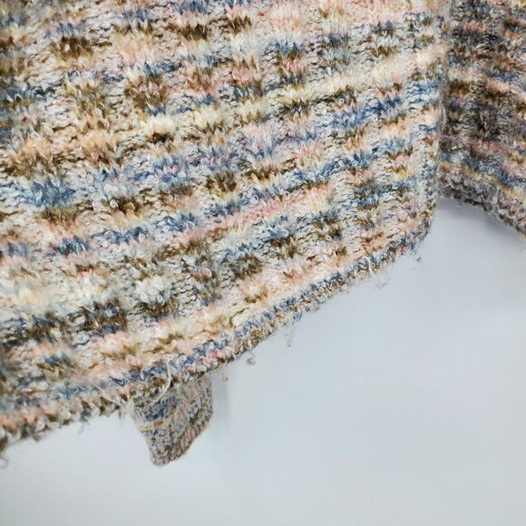 American Eagle Multicolor Cowl Neck Long Sleeve Pullover Sweater XL - Picture 9 of 11